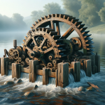 В Сосновском районе найдена часть механизма водяной мельницы