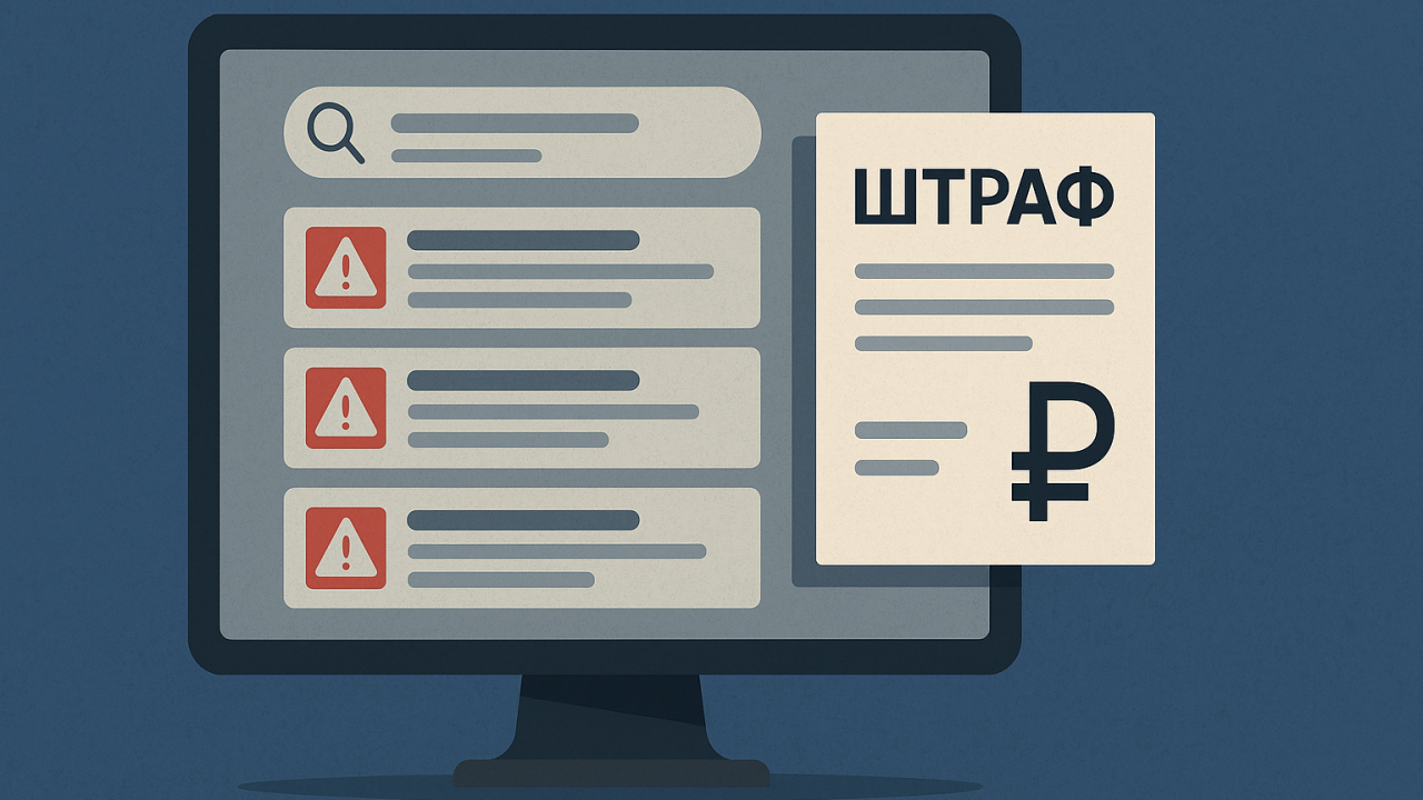 Штраф за поиск экстремистских материалов