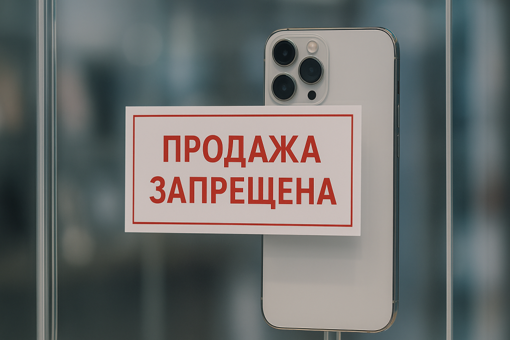Запрет на продажу Iphone