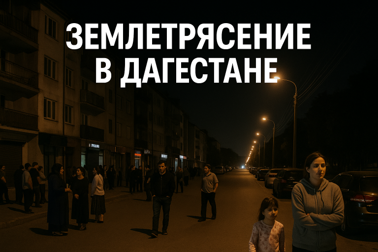 Землетрясение в Дагестане