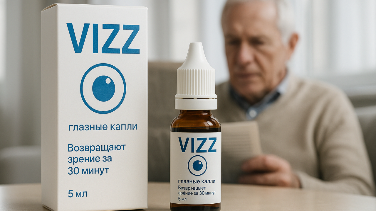 VIZZ инновационное лекарство от старческой слепоты