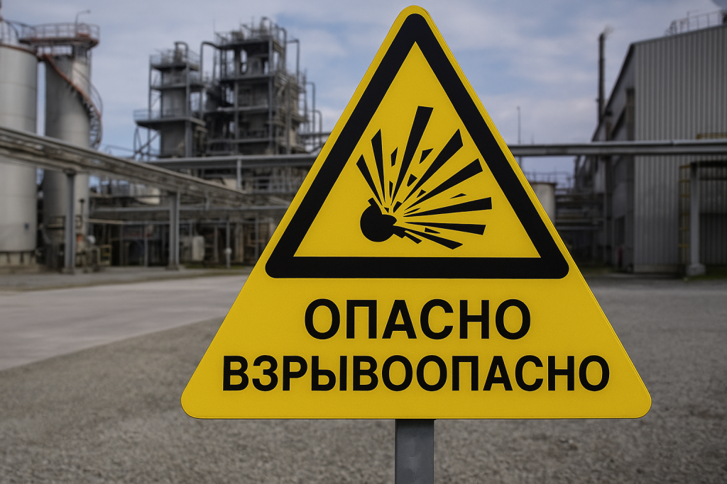 Взрыв на заводе "Эластик"