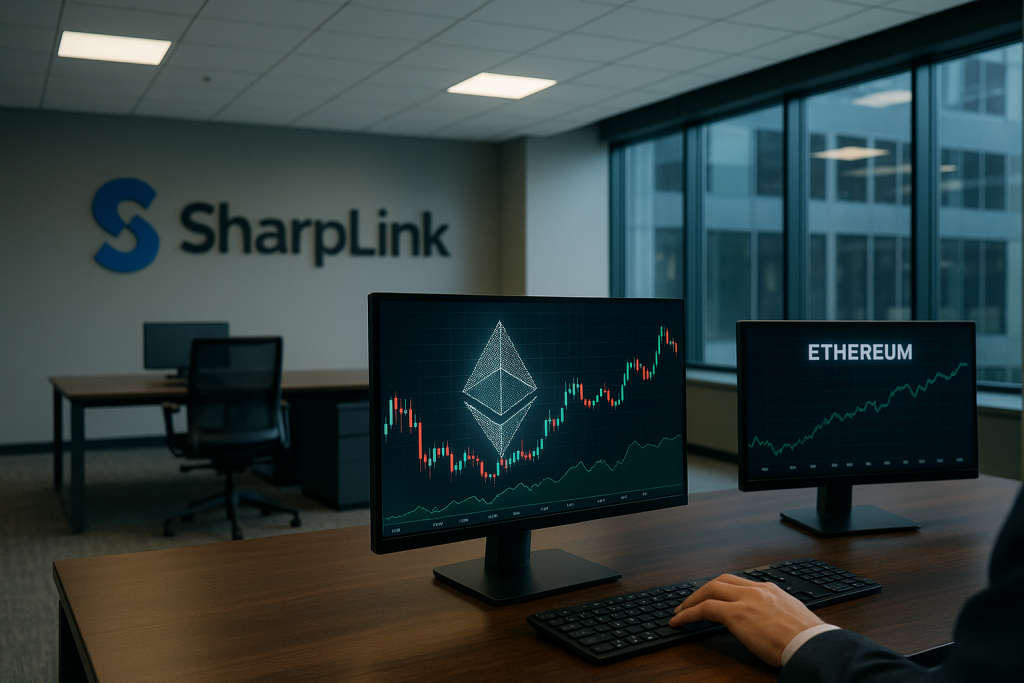 Закуп ETH SharpLink