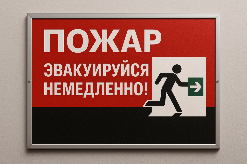 Правила эвакуации