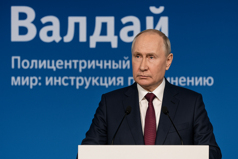 Выступление Владимира Путина на Валдай
